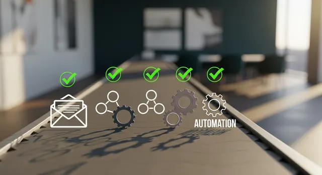 Automatización de marketing para pymes: herramientas gratis y de pago — automatización marketing pymes · JC Páginas Web